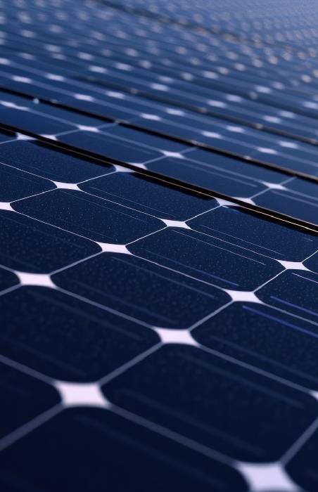 Zoom panneau photovoltaïque - Volt Energies
