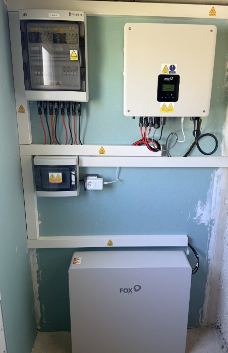 Installation batterie Panneaux solaires - Volt Energies