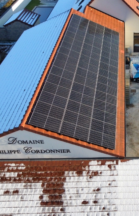 Pose panneaux solaires sur bâtiment agricole - Volt Energies
